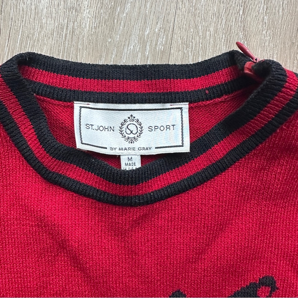 St.John Sport horse sweater - Picture 3 of 3